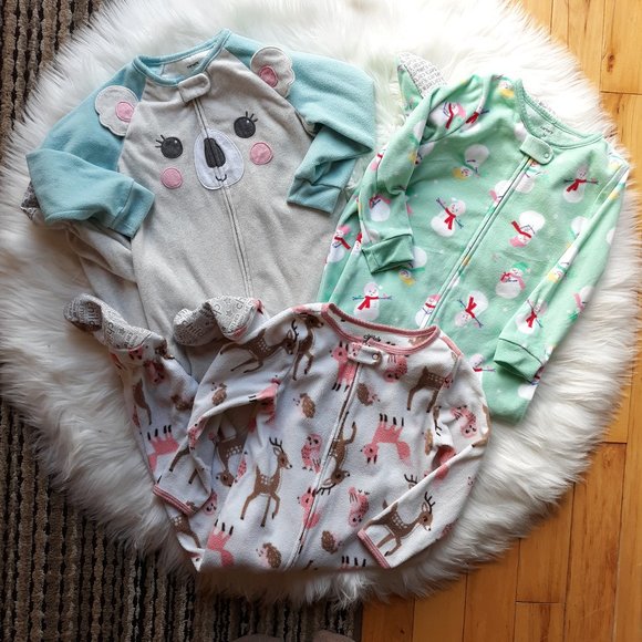 Carter's Other - Carters Fleece Pj Bundle